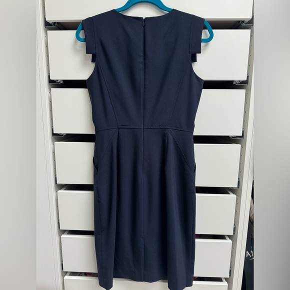 NWT J CREW Tollegno 1900 Italian Stretch Wool Resume Dress Size 4 - Picture 10 of 13